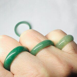 Solid Gemstone Rings - Choose 2